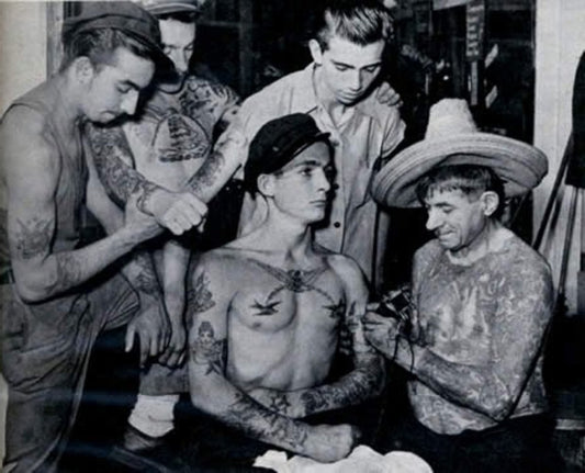 History of tattoos: Sailors & Prisoners