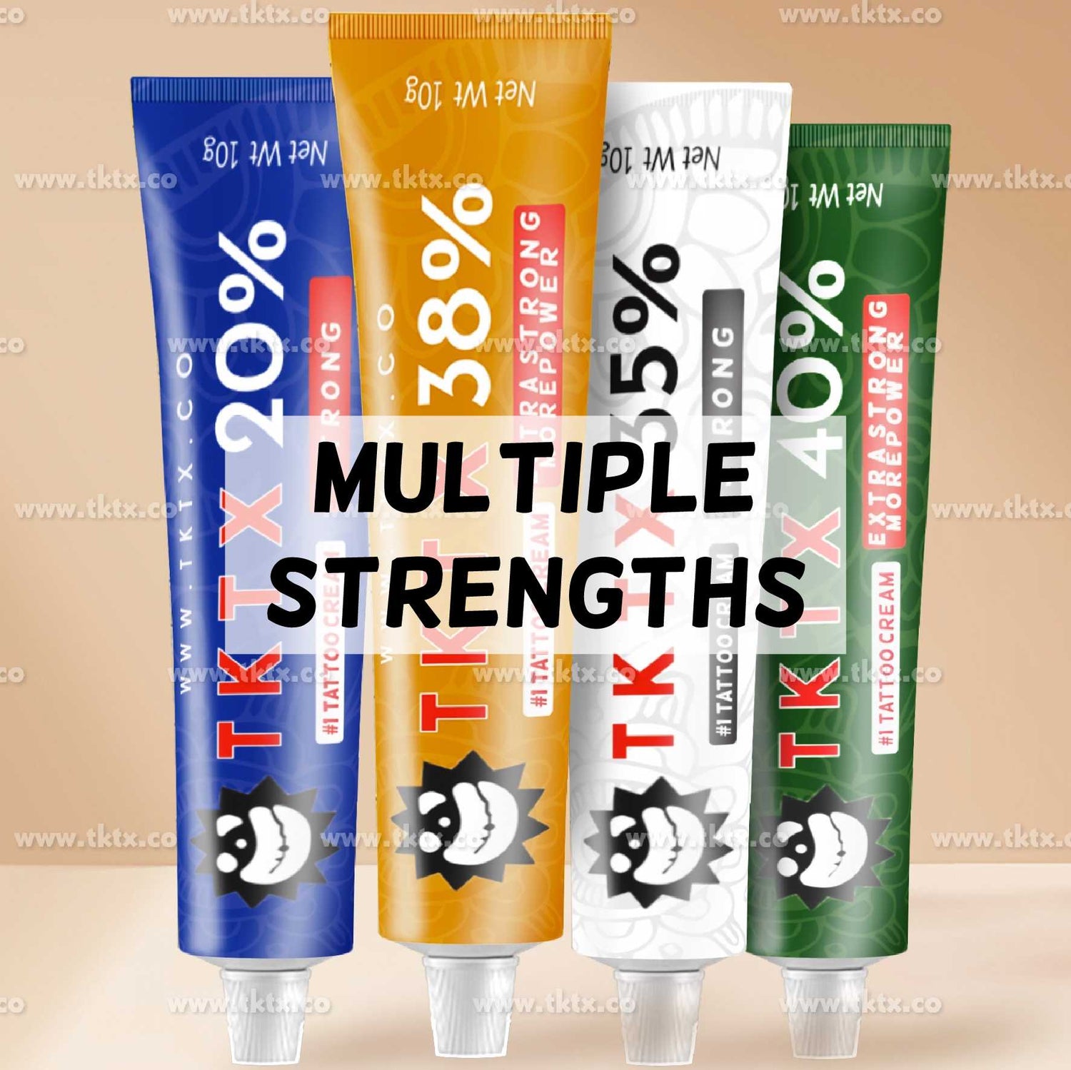 TKTX 38% Gold - EXTRA STRONG - Numbing Cream TKTX