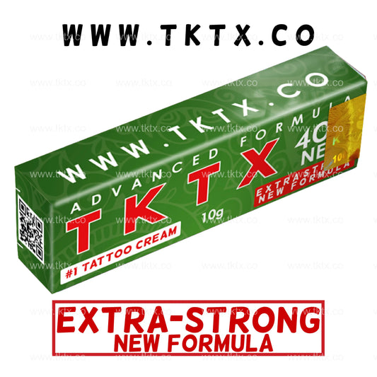 TKTX 40% Green - EXTRA STRONG - Numbing Cream TKTX