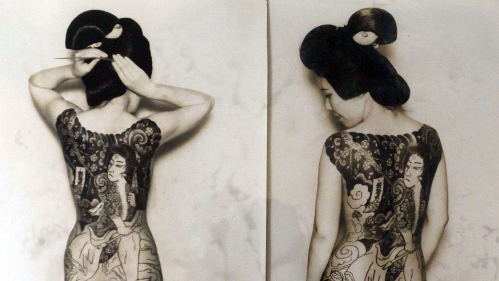 Historia de los tatuajes: Japón