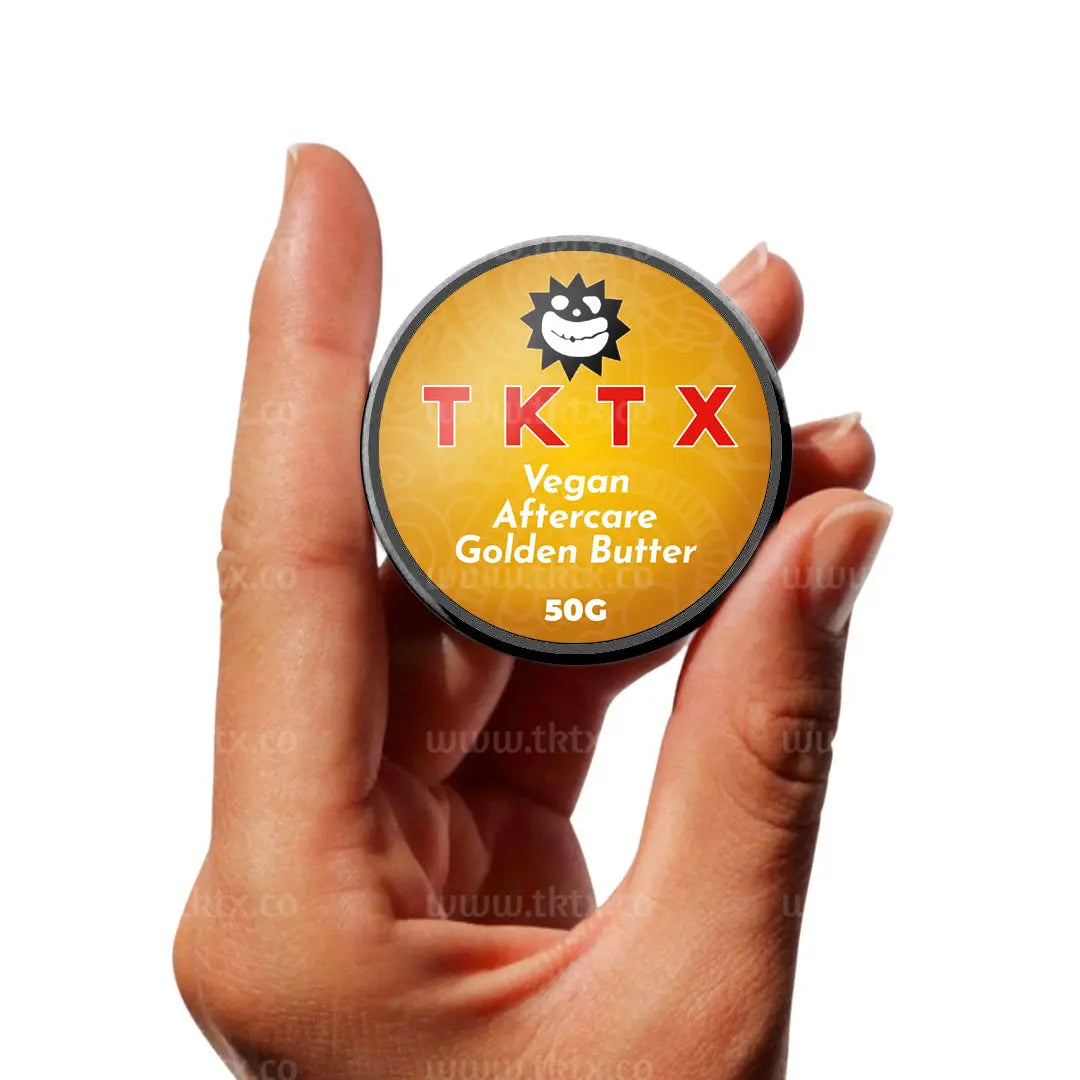 Cuidado posterior Golden Butter - Karité e ingredientes naturales - Vegano TKTX